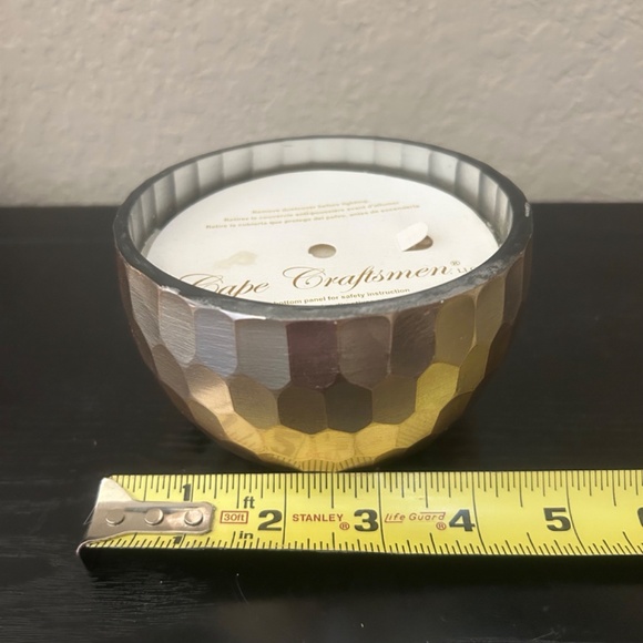 Ivory candle with beautiful holder. NWOT - Picture 5 of 5